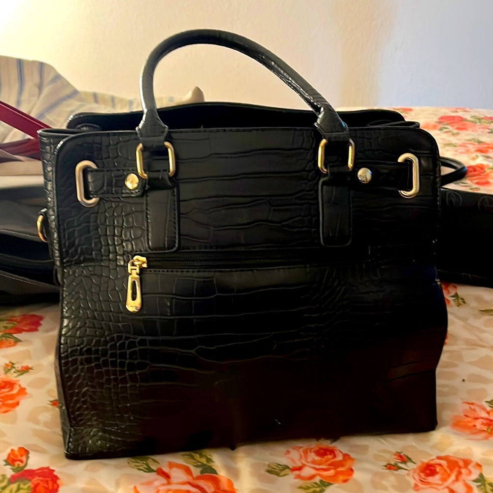 Black purse